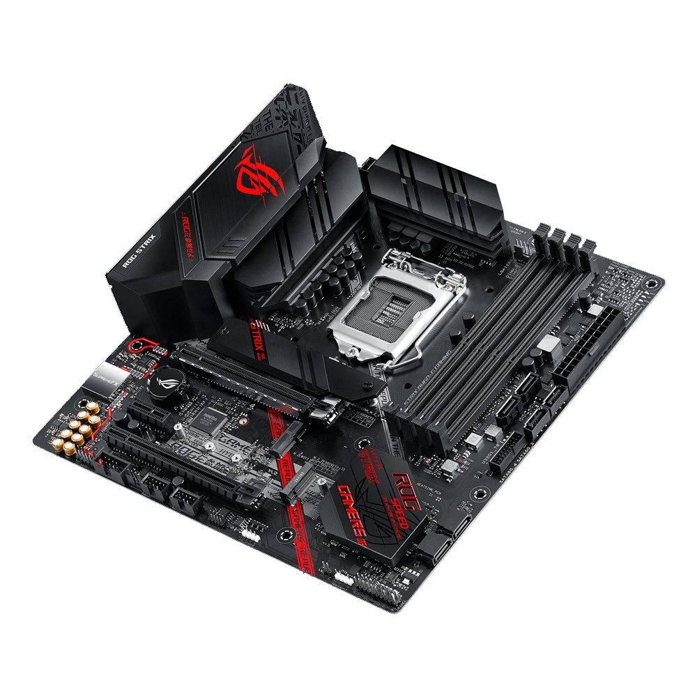 华硕(asus)rog strix b460-g gaming 玩家国度电竞游戏主板